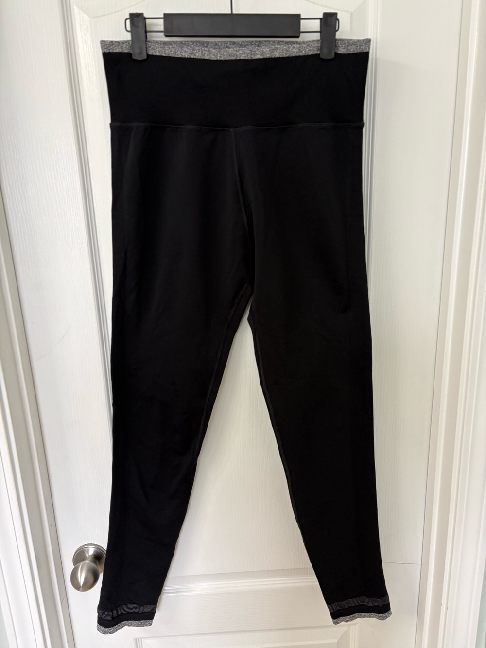 Athleta Andes Sculpt Seamless High Rise Black Legging Women's XL